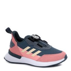 Кроссовки ADIDAS RAPIDARUN BOA K серо-зеленый