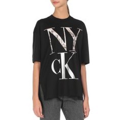 Футболка CALVIN KLEIN JEANS J20J214436 черный