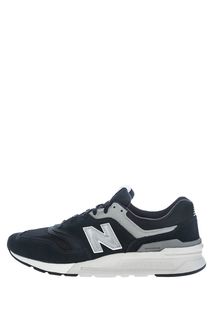 Замшевые кроссовки со светоотражающими нашивками 997 New Balance