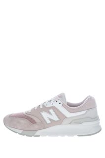 Кроссовки розового цвета на шнуровке 997 New Balance