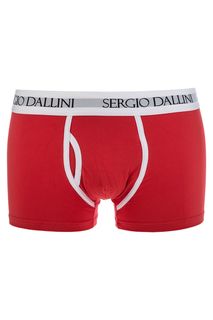 Трусы-боксеры из хлопка красного цвета Sergio Dallini