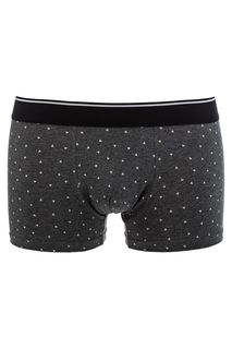 Трусы-боксеры из хлопка серого цвета Tuosite