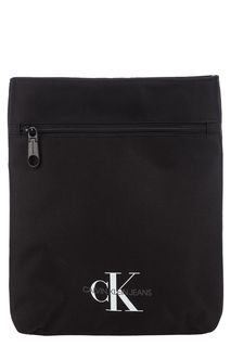 Черная текстильная сумка через плечо Calvin Klein Jeans