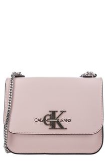 Сумка розового цвета с одним отделом Calvin Klein Jeans