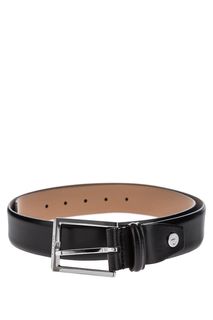 Ремень из гладкой кожи черного цвета Calvin Klein Jeans