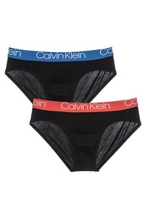 Комплект из двух хлопковых трусов-брифов Calvin Klein