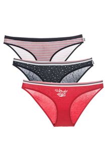 Комплект из 3 трусов-слипов из хлопка U.S. Polo Assn Underwear