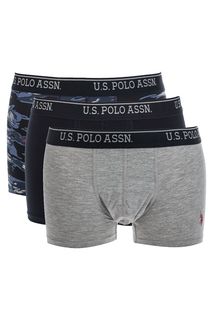 Комплект из трех трусов-боксеров U.S. Polo Assn Underwear