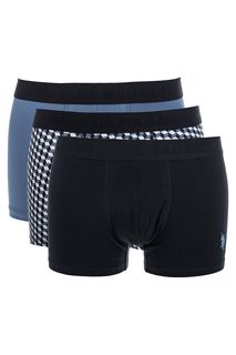 Комплект из трех трусов-боксеров из хлопка U.S. Polo Assn Underwear