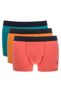 Комплект из трех трусов-боксеров из хлопка U.S. Polo Assn Underwear