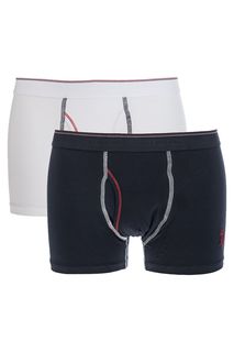 Комплект из двух трусов-боксеров из хлопка U.S. Polo Assn Underwear