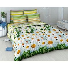 Комплект постельного белья Василиса Ромашковый вальс полутораспальный