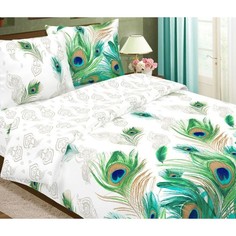 Комплект постельного белья Традиция текстиля Малахит двуспальный
