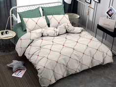 Постельное бельё Amore Mio Gold Victoria Сатин 1,5 сп.