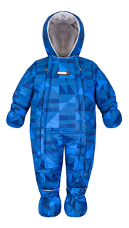 Комбинезон Gusti с треугольниками electric Blue р.80