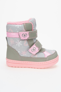 Ботинки Zebra 12696-10 цв.серый р.30 Зебра