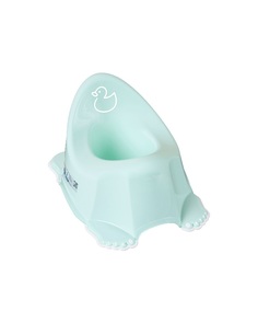 Горшок Tega Уточка нескользящий музыкальный салатовый