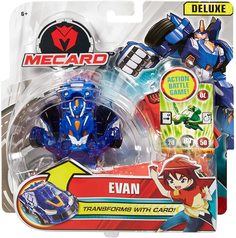 Машинка-трансформер Mecard Evan Deluxe