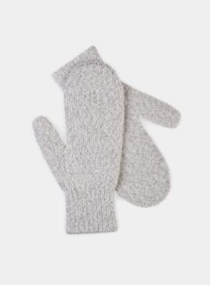 Женские варежки Canoe 6800603 серебристые OS