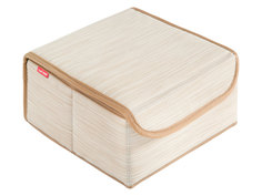 Коробка для хранения с крышкой Росика Коробка для хранения с крышкой 27х25х12см Белый