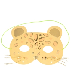Открытка Meri Meri Леопардовая маска