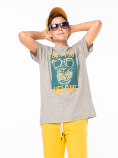 Футболка для мальчиков Orby 100255 цв. серый, р.158