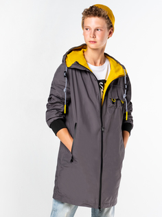Парка для мальчиков Orby 100163 цв. серый, р.158