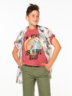 Футболка для мальчиков Orby 100294 цв. бордовый, р.158