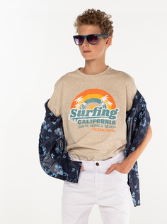 Футболка для мальчиков Orby 100294 цв. бежевый, р.158