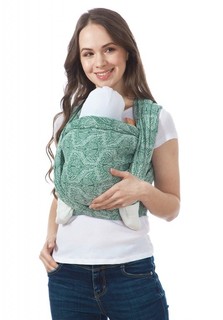Слинг-шарф Mums Era Флорал изумруд, р. M
