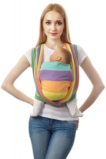 Слинг-шарф Mums Era Нидл радуга, р. M