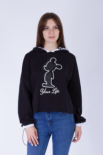 Толстовка женская DAIROS GD69300845 черная L