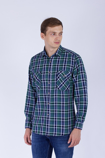 Рубашка мужская DAIROS GD81100410 зеленая 50