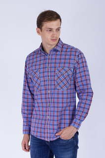 Рубашка мужская DAIROS GD81100408 красная 52