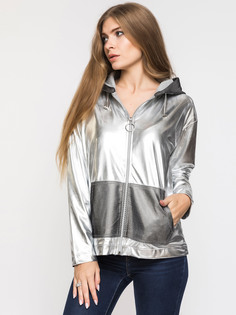 Ветровка женская DAIROS GD51600003 серебристая 44