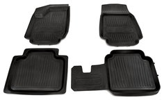 Коврики салона рез. с бортиком для ваз lada 4x4 (1977-) (4 двери) adrjet046 Avtodriver