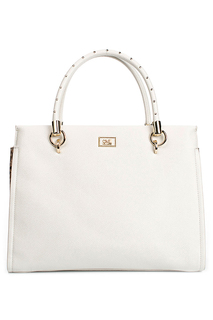 Сумка женская Cavalli Class C71PWCNE0032011 OFFWHITE LEOGRAM 003 белая
