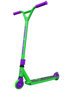 Трюковой самокат Yezz Start MS-150 зеленый