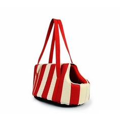 Переноска Comfy 21x34x22см 238246 белый, красный