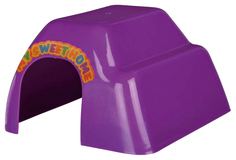 Домик для грызуна TRIXIE пластик, 9х14х14см, цвет в ассортименте