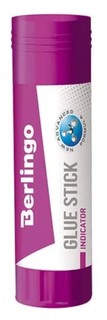 Клей-карандаш "Indicator" (с цветным компонентом), 15 грамм Berlingo