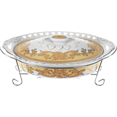 Мармит керамика 2,5л 3пр со свечкой LR 26538 Loraine