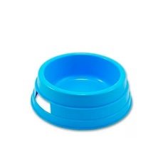 Миска для кошек и собак Georplast Round, в ассортименте, пластик, диаметр 20 см, 1,25 л