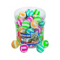 Игрушка для кошек NOBBY Мяч полосатый 4см