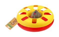 Игрушка для кошек Homecat Трек с мышкой и мячиком, в ассортименте