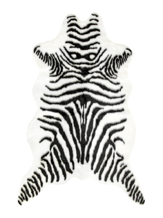 Коврик Зебра 95х140 см, белый/чёрный LUCKY 8392 M000098