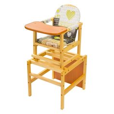 Стульчик для кормления ПМДК Октябренок сердце