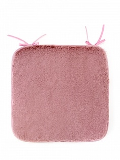 Подушка на стул мех 40х40 см, светло-розовый LUCKY 8485 P111166