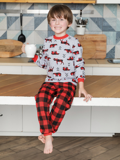 Пижама Веселый малыш Полярная ночь, р. 110