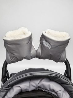 Муфты на ручку коляски Amarobaby Snowy Travel Серый